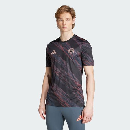ADIDAS PERFORMANCE Maillot d'échauffement FC Bayern 25/26 Black HOMME