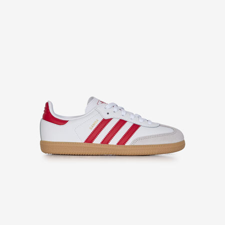 ADIDAS ORIGINALS samba SAMBA OG WHITE/RED TODDLERS