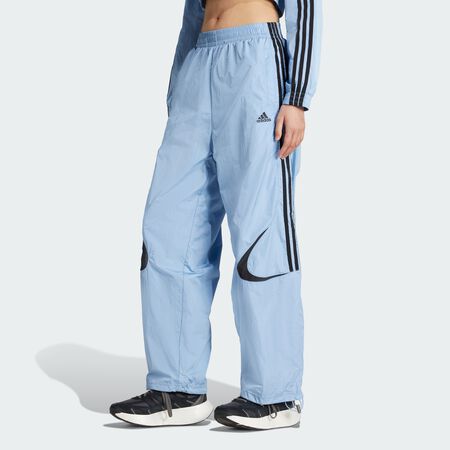 ADIDAS ORIGINALS Pantalon de survêtement oversize Teamgeist Adicolor Ash Blue FEMME