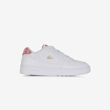 LACOSTE t-clip T-CLIP SET MONOGRAM WHITE/PINK TODDLERS