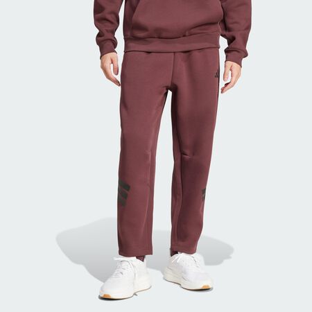 ADIDAS SPORTSWEAR Pantalon à poche 3 bandes Future Icons Aurora Ruby / Brown HOMME