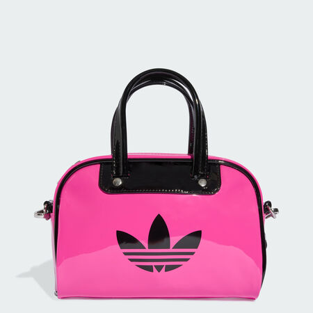 ADIDAS ORIGINALS Adicolor Mini Bowling Bag Semi Lucid Fuchsia UNISEX