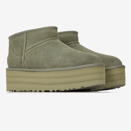 UGG classic mini CLASSIC ULTRA MINI PLATFORM KHAKI WOMEN