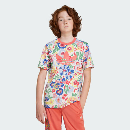 ADIDAS ORIGINALS T-shirt adidas Originals x Liberty London Enfants Cloud White / Multicolor JUNIOR