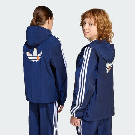 ADIDAS ORIGINALS adidas Originals X Minecraft Windbreaker Kids Night Indigo JUNIOR
