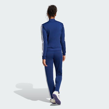 ADIDAS SPORTSWEAR Survêtement 3 bandes Essentials Dark Blue FEMME