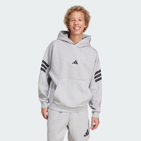 ADIDAS SPORTSWEAR Future Icons 3-Stripes Hoodie Medium Grey Heather MEN