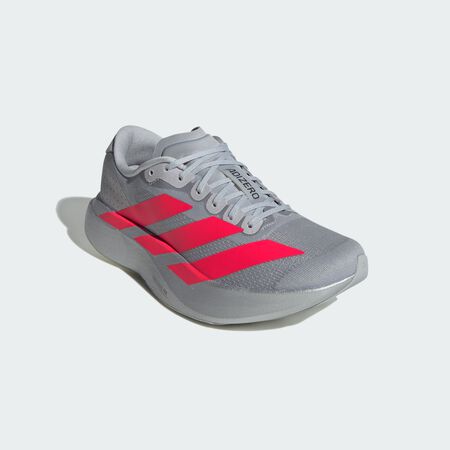 ADIDAS PERFORMANCE Adizero EVO SL Shoes Silver Metallic / Lucid Red / Iron Metallic WOMEN
