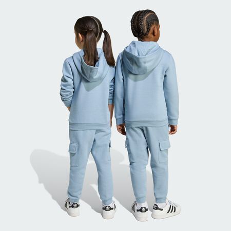 ADIDAS ORIGINALS Ensemble à capuche cargo enfants Tactile Blue CADET