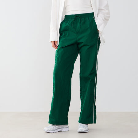 NIKE PANT WIDE LEG WVN GREEN/WHITE WOMEN