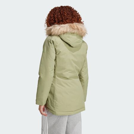 ADIDAS SPORTSWEAR Parka Paveric Fur Tent Green FEMME