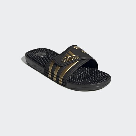 ADIDAS SPORTSWEAR Adissage Slides Core Black / Gold Metallic / Core Black UNISEX