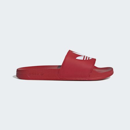Claquette Adilette Lite : Scarlet / Cloud White / Scarlet