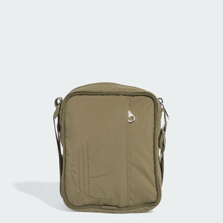 ADIDAS ORIGINALS Everyday Icons Small Item Bag Olive Strata UNISEX