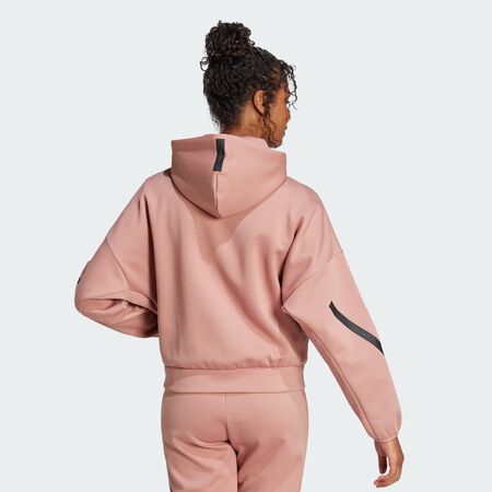 ADIDAS ORIGINALS Veste à capuche entièrement zippée adidas Z.N.E. Warm Clay FEMME