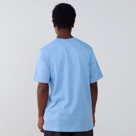 ADIDAS ORIGINALS TEE SHIRT ESSENTIAL BLUE/WHITE MEN