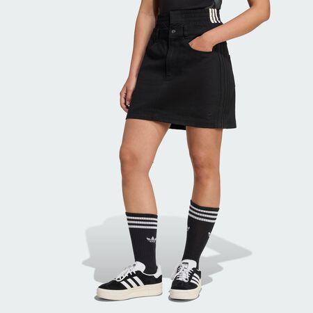 ADIDAS ORIGINALS Firebird Utility Mini Skirt Black WOMEN