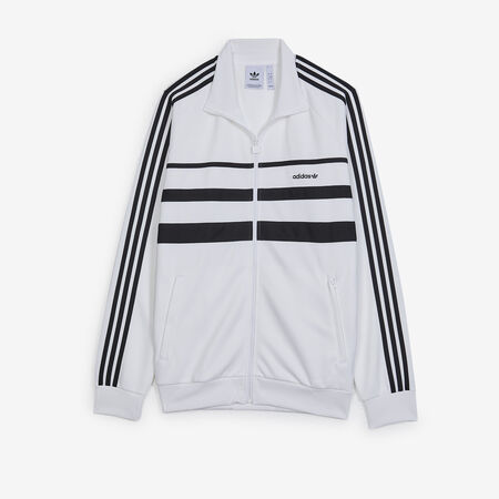 ADIDAS ORIGINALS JACKET FZ THE FIRST BLANC/NOIR HOMME