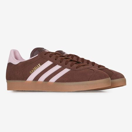 ADIDAS ORIGINALS gazelle GAZELLE MARRON/ROSE FEMME