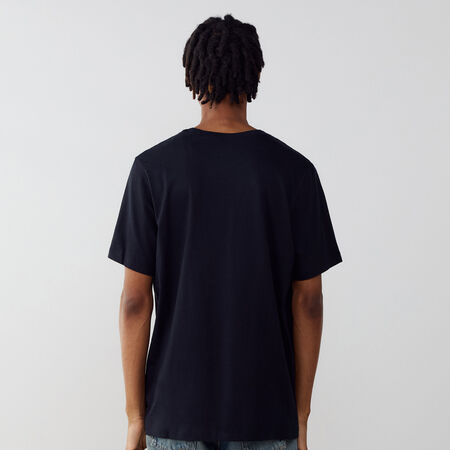 NIKE TEE SHIRT CLUB BLACK/WHITE MEN