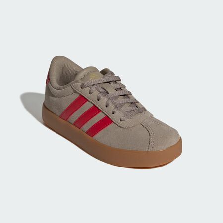 ADIDAS SPORTSWEAR VL Court 3.0 Shoes Blanch Cargo / Pure Ruby / Gold Metallic TODDLERS