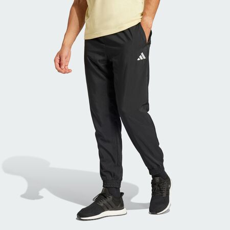 ADIDAS ORIGINALS Essentials Small Logo Stanford Pants Black / White MEN