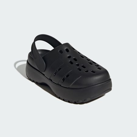 ADIDAS SPORTSWEAR adilette Adilette Platform Clogs Core Black / Core Black / Core Black WOMEN