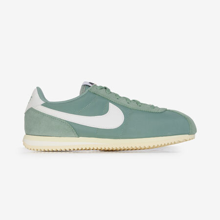 NIKE cortez CORTEZ NYLON VERT/BLANC JUNIOR