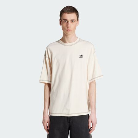 ADIDAS ORIGINALS T-shirt Trèfle Essentials Wonder White HOMME