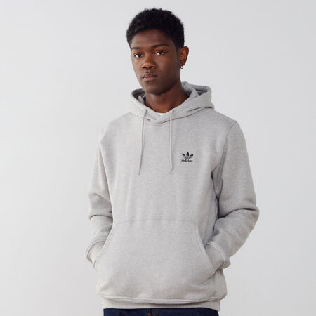 ADIDAS ORIGINALS HOODIE ESSENTIAL TREFOIL GREY/BLACK MEN