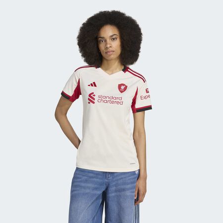 ADIDAS PERFORMANCE Maillot extérieur Liverpool FC 25/26 Wonder White FEMME