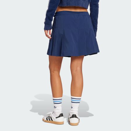 ADIDAS ORIGINALS Pleated Skirt Night Indigo WOMEN