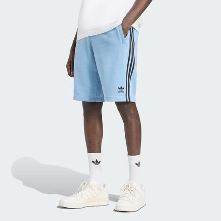 ADIDAS ORIGINALS Short Adicolor 3 bandes Ash Blue / Black HOMME