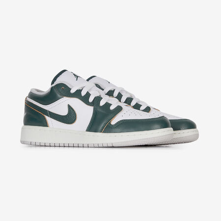 JORDAN air jordan 1 AIR JORDAN 1 LOW BLANC/VERT JUNIOR