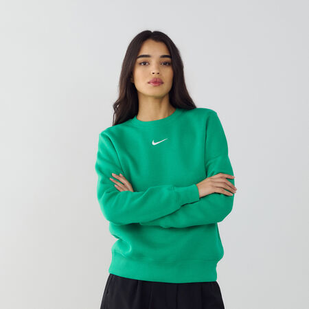 SWEAT CREW CLUB CENTERED LOGO : VERT/BLANC