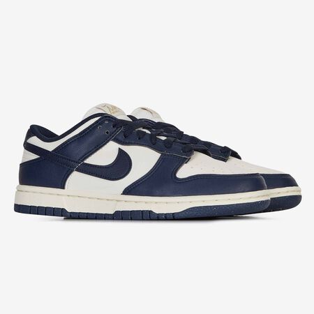 NIKE dunk DUNK LOW NAVY BLUE/BEIGE WOMEN