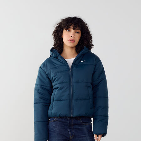 DOUDOUNE PUFFER : MARINE/BLANC