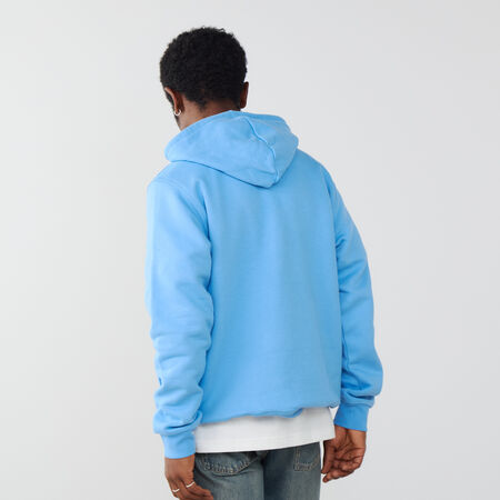 ADIDAS ORIGINALS HOODIE ESSENTIAL TREFOIL BLUE/WHITE MEN
