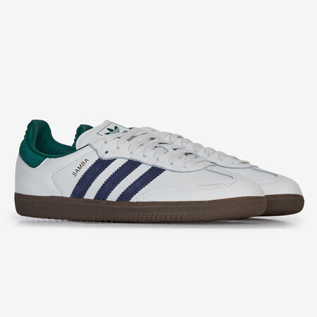 ADIDAS ORIGINALS samba SAMBA OG BLANC/VERT HOMME
