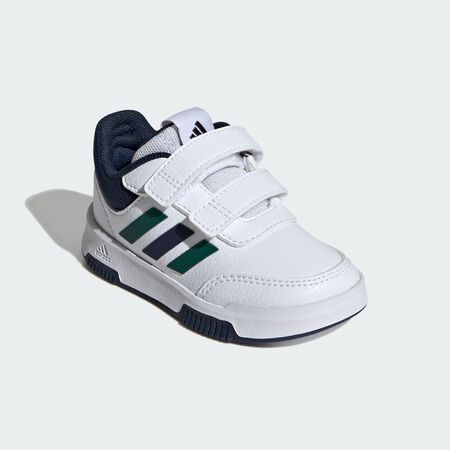 ADIDAS SPORTSWEAR Tensaur Hook and Loop Shoes Cloud White / Collegiate Green / Collegiate Navy BABIES