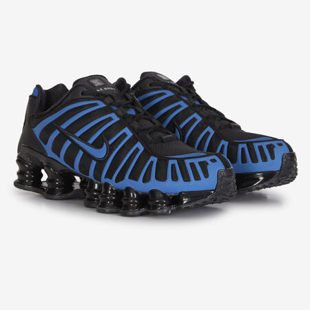 NIKE shox SHOX TL BLACK/NAVY BLUE MEN