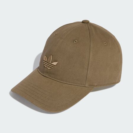 ADIDAS ORIGINALS Adicolor Classic Trefoil Baseball Cap Blanch Brown UNISEX