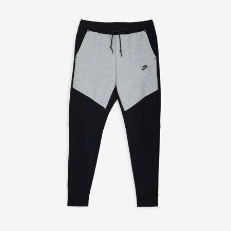 NIKE PANT JOGGER TECH FLEECE GREY/BLACK MEN