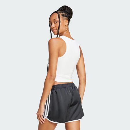 ADIDAS ORIGINALS Débardeur à bord-côte Essentials White FEMME