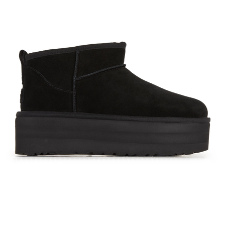 UGG classic mini CLASSIC ULTRA MINI PLATFORM BLACK WOMEN