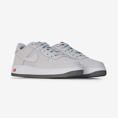 NIKE air force 1 AIR FORCE 1 LOW GRIS/ROUGE JUNIOR