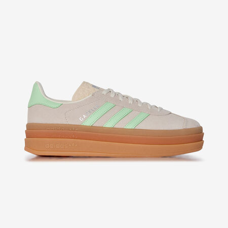ADIDAS ORIGINALS gazelle GAZELLE BOLD BEIGE/GREEN JUNIOR