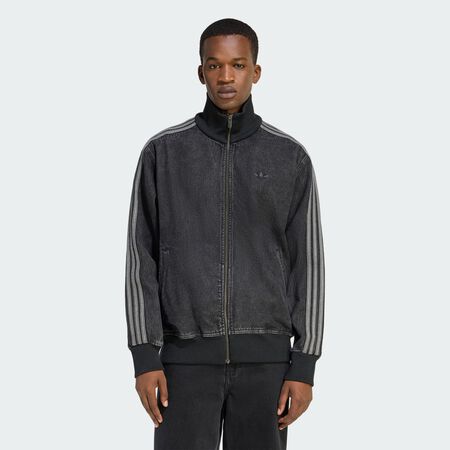 ADIDAS ORIGINALS JACKET FZ FIREBIRD DENIM BLACK MEN