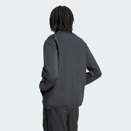 ADIDAS ORIGINALS Veste de survêtement Firebird Front Stripes Woven Black HOMME