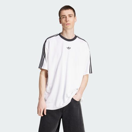 JERSEY TREFOIL : WHITE/BLACK